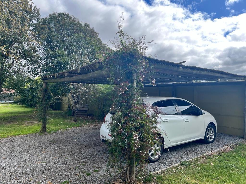 Cabana Los Robles Tandil Bagian luar foto